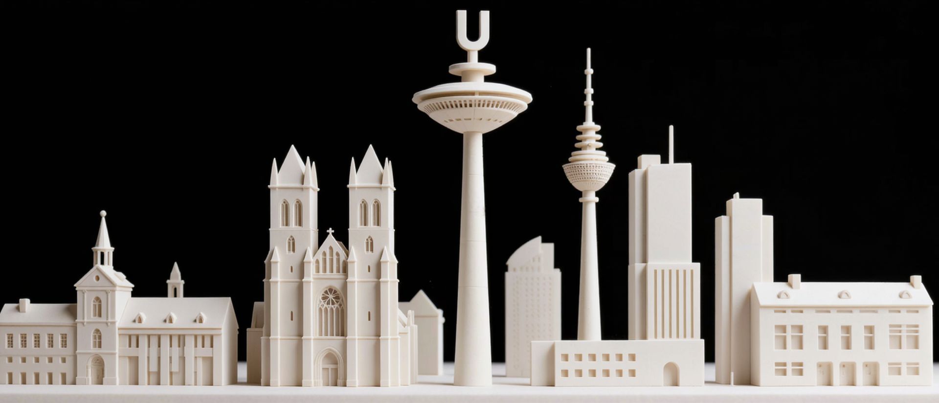 Geförderte Weiterbildung in Dortmund — Wahrzeichen von Dortmund als Architekturmodell