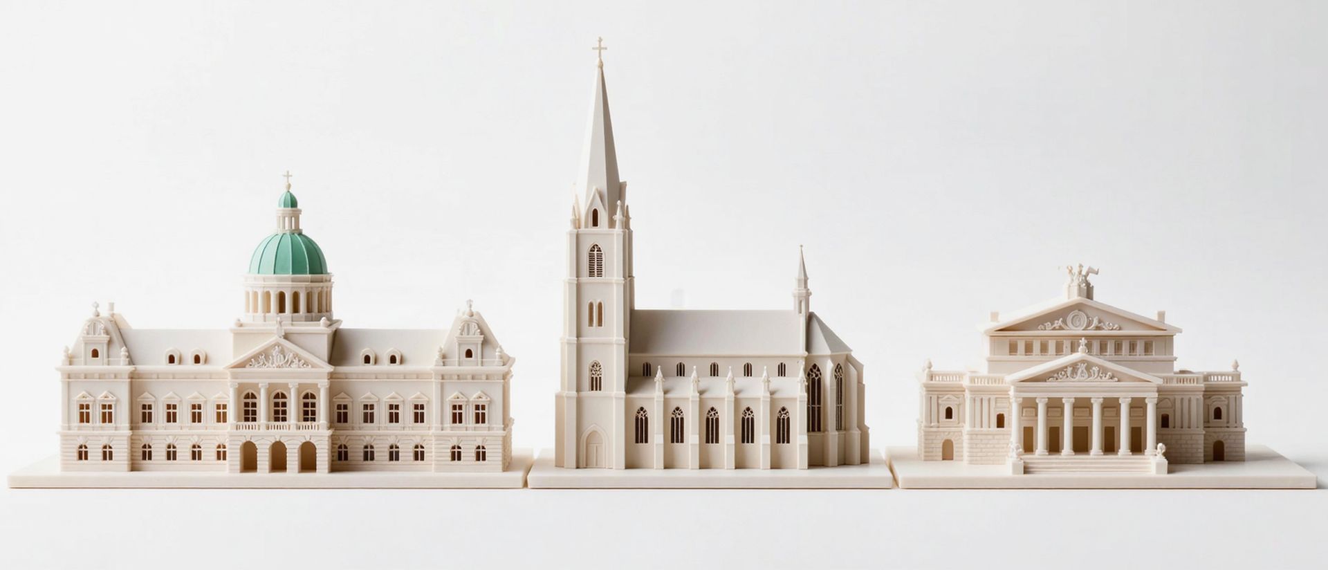 Geförderte Weiterbildung in Hannover — Wahrzeichen von Hannover als Architekturmodell