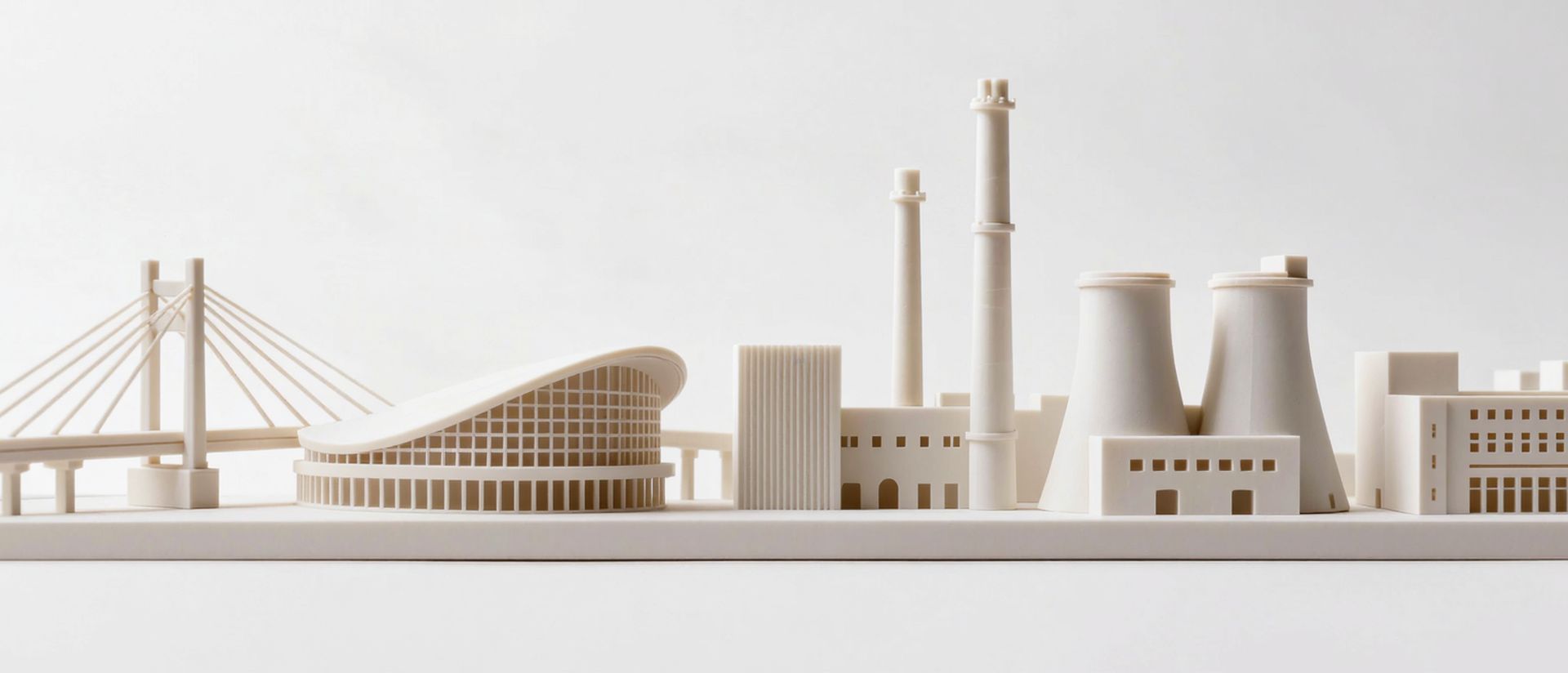 Geförderte Weiterbildung in Ludwigshafen — Wahrzeichen von Ludwigshafen als Architekturmodell