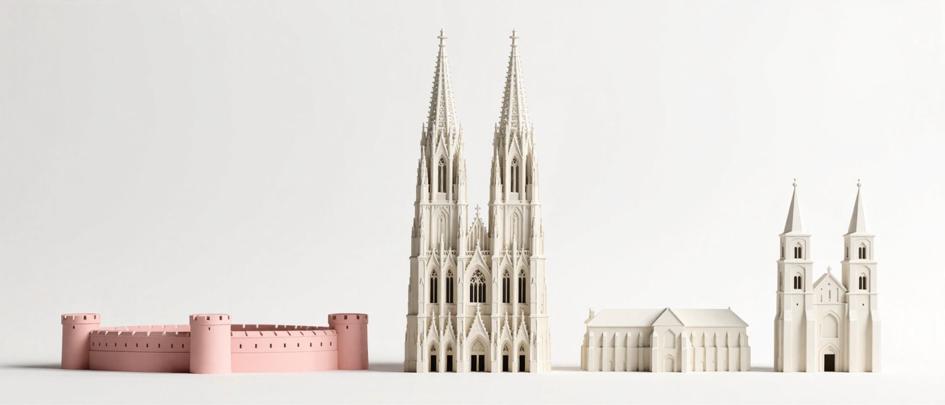 Geförderte Weiterbildung in Magdeburg — Wahrzeichen von Magdeburg als Architekturmodell